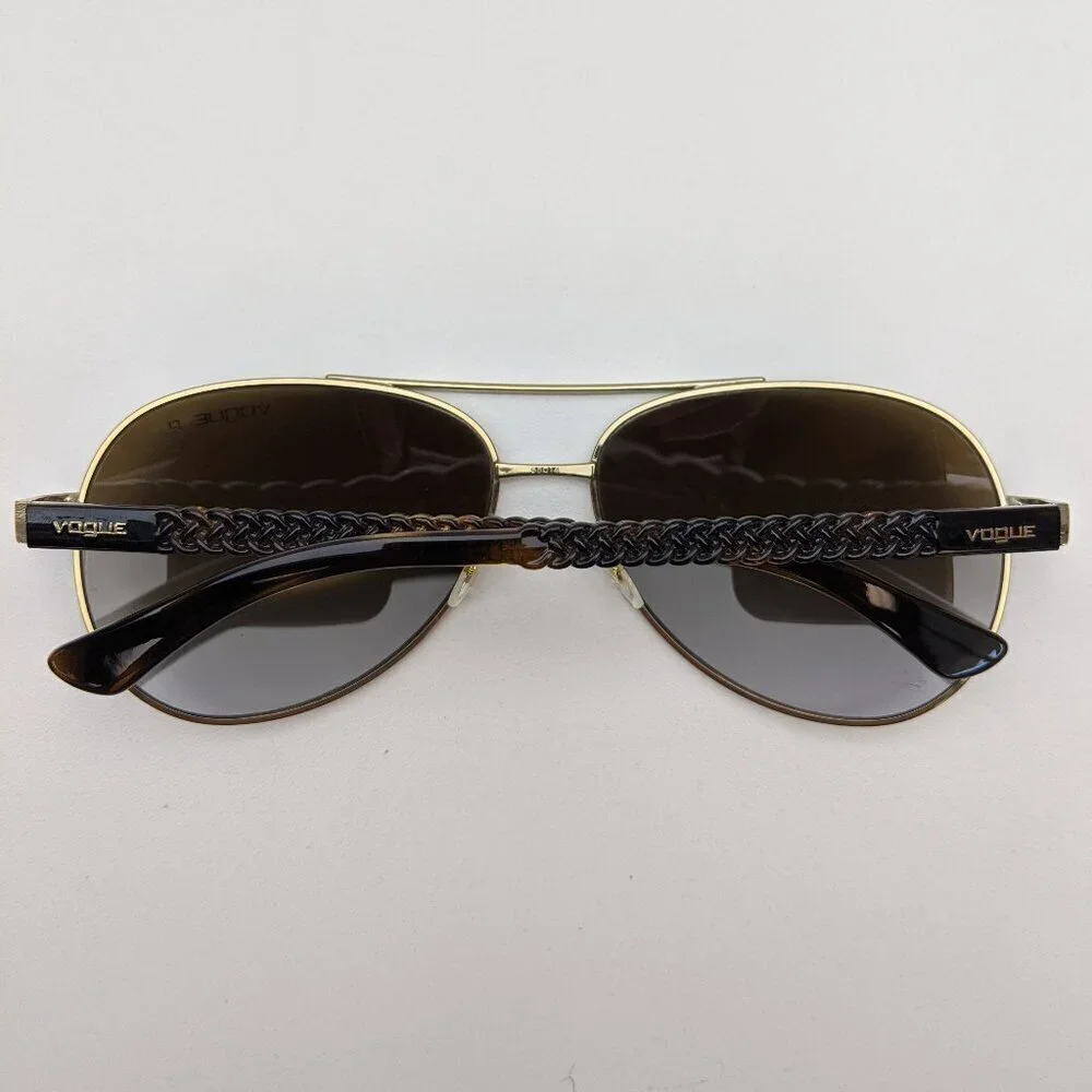 🕶️ Vogue VO3997-S 848/T5 Polarized Aviator Sunglasses 58/14-135 / ALH759🕶️